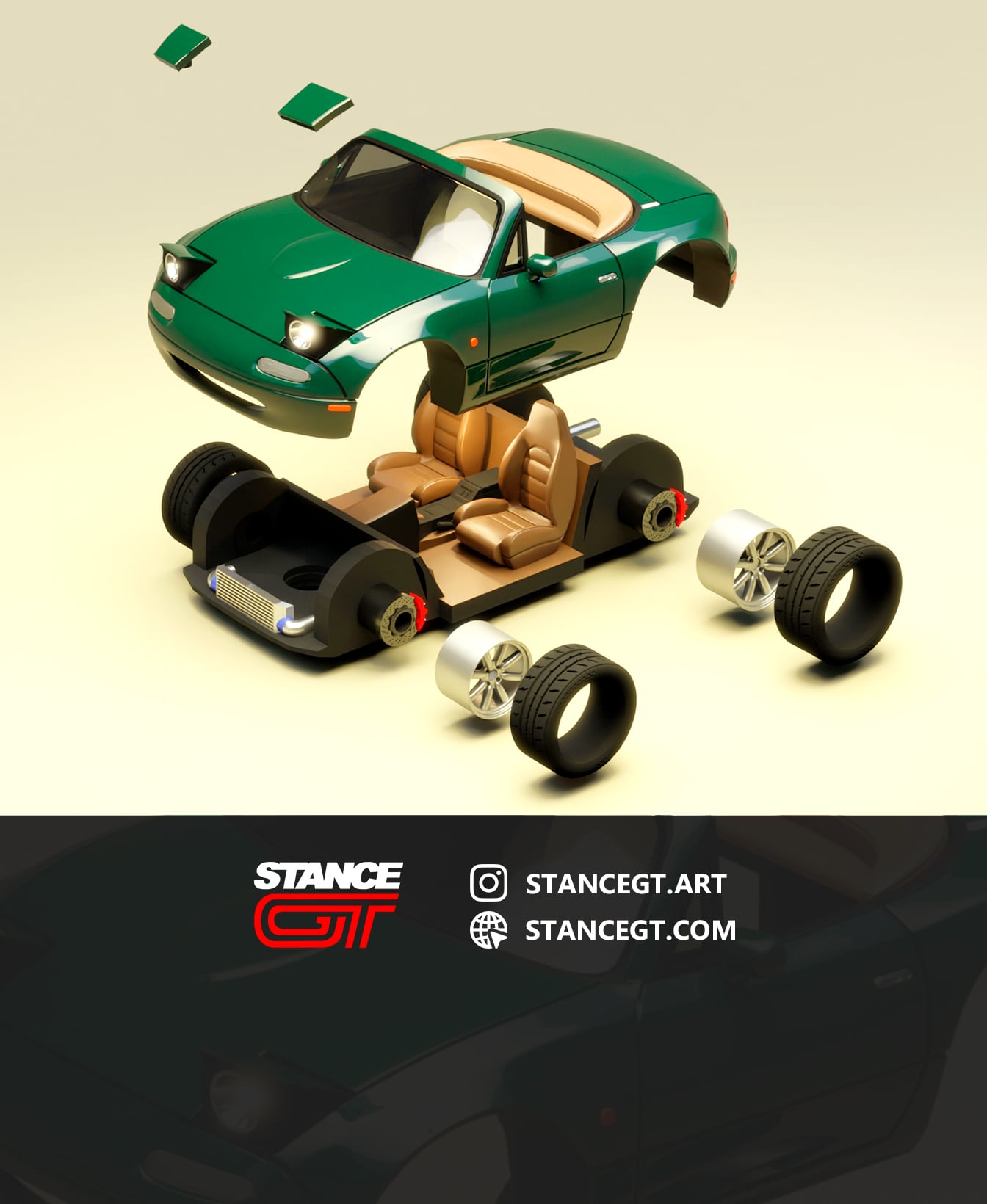Miata MX5 | Model Kit Car 3d model