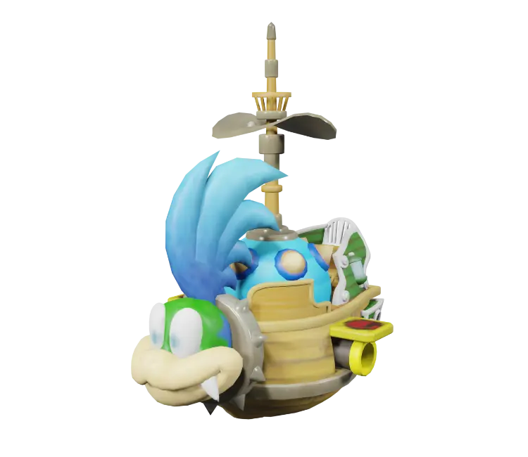 Larrys Airship 3d model