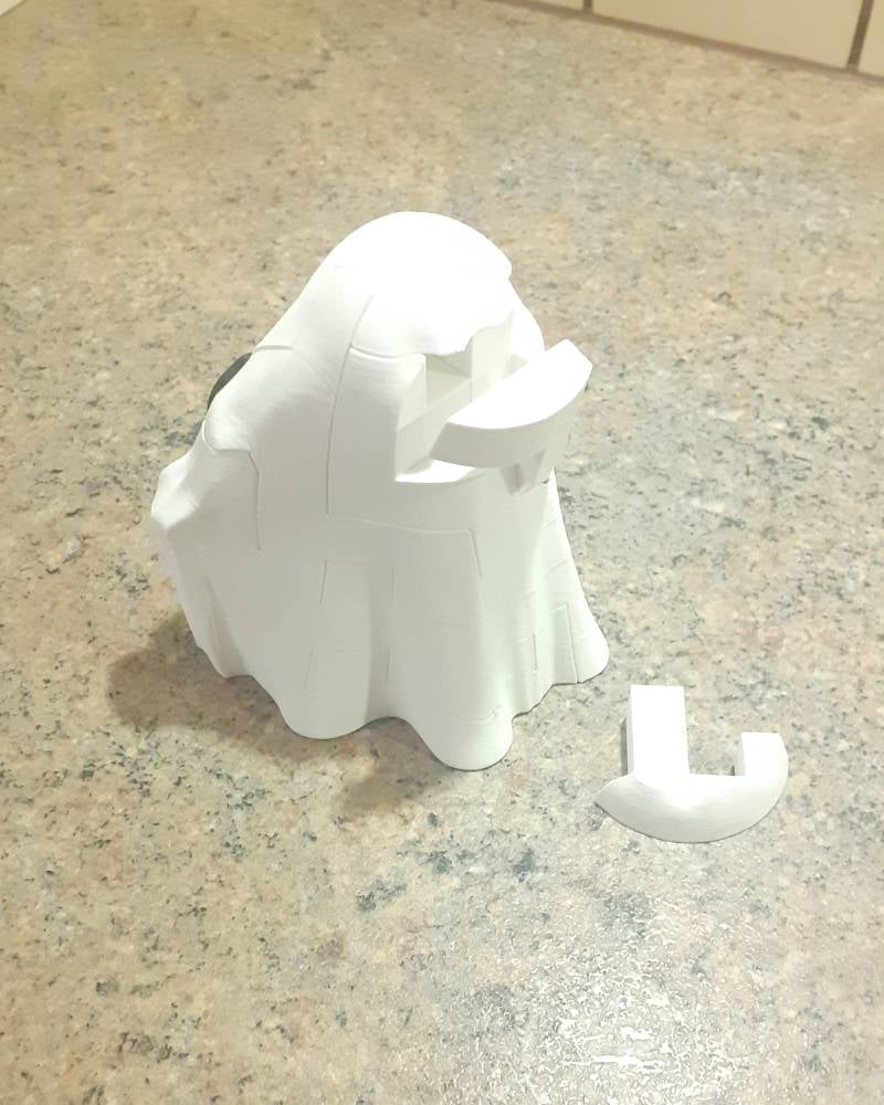 Spooky Ghost puzzle 3d model