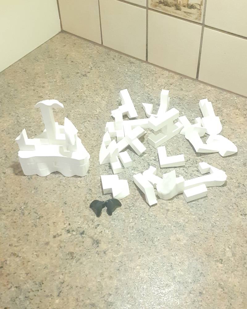 Spooky Ghost puzzle 3d model