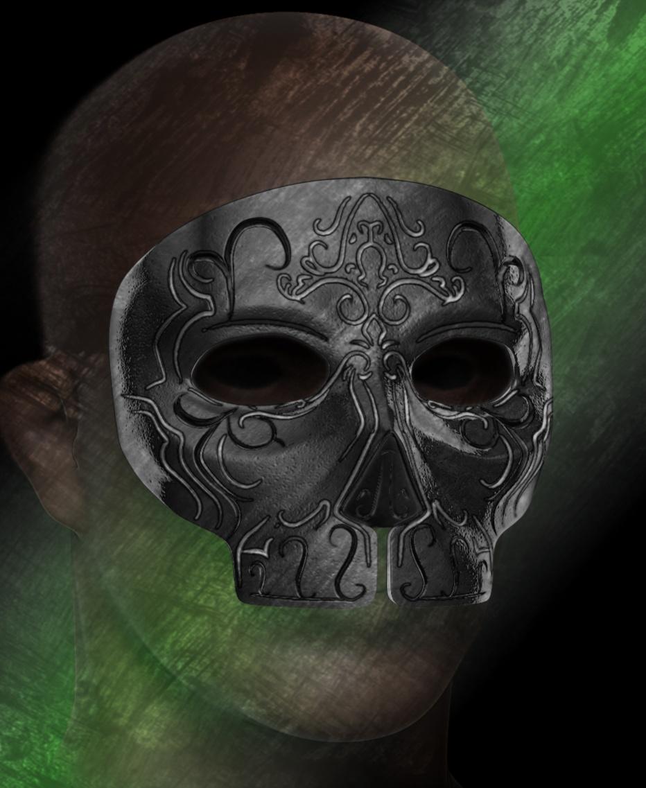 Dark arts mask 3d model