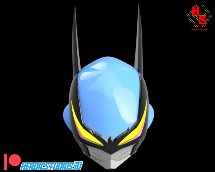 Immortal Batman Helmet 3d model