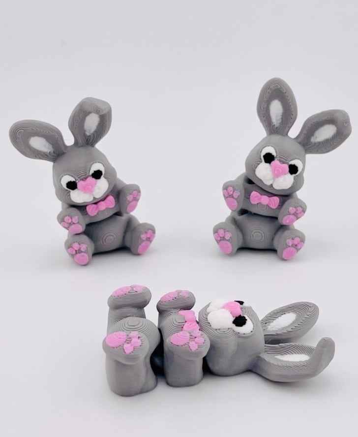 Sitting Critters -Bunny 3d model