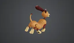Toy Story Slinky Dog 3d model
