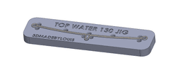 Topwater Fishing Lure 3d model