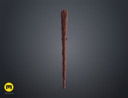 Oliver Lane wand 3d model
