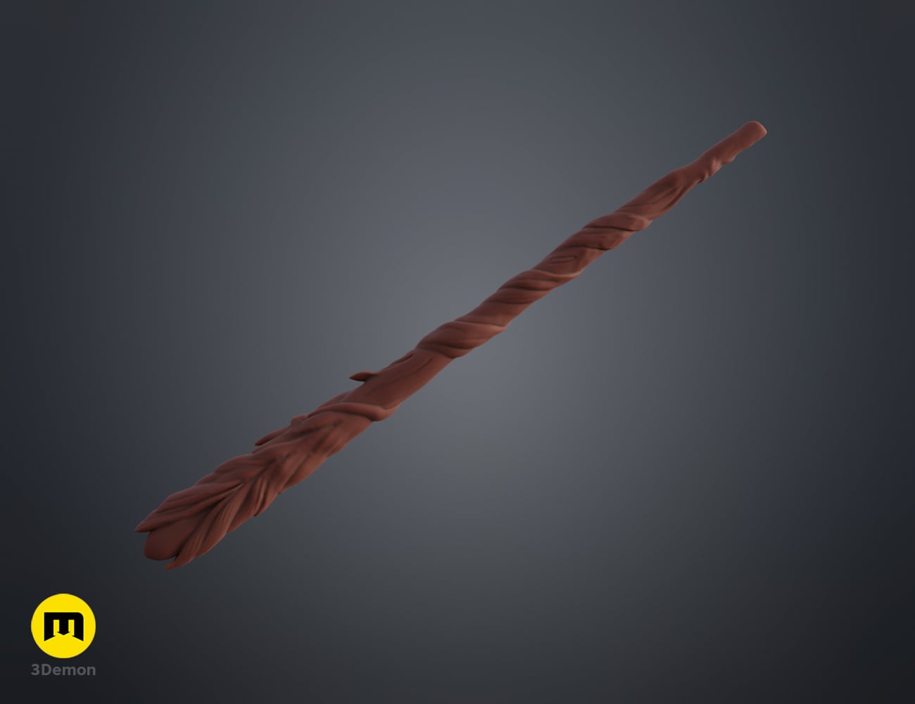 Oliver Lane wand 3d model