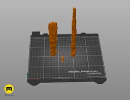 Oliver Lane wand 3d model