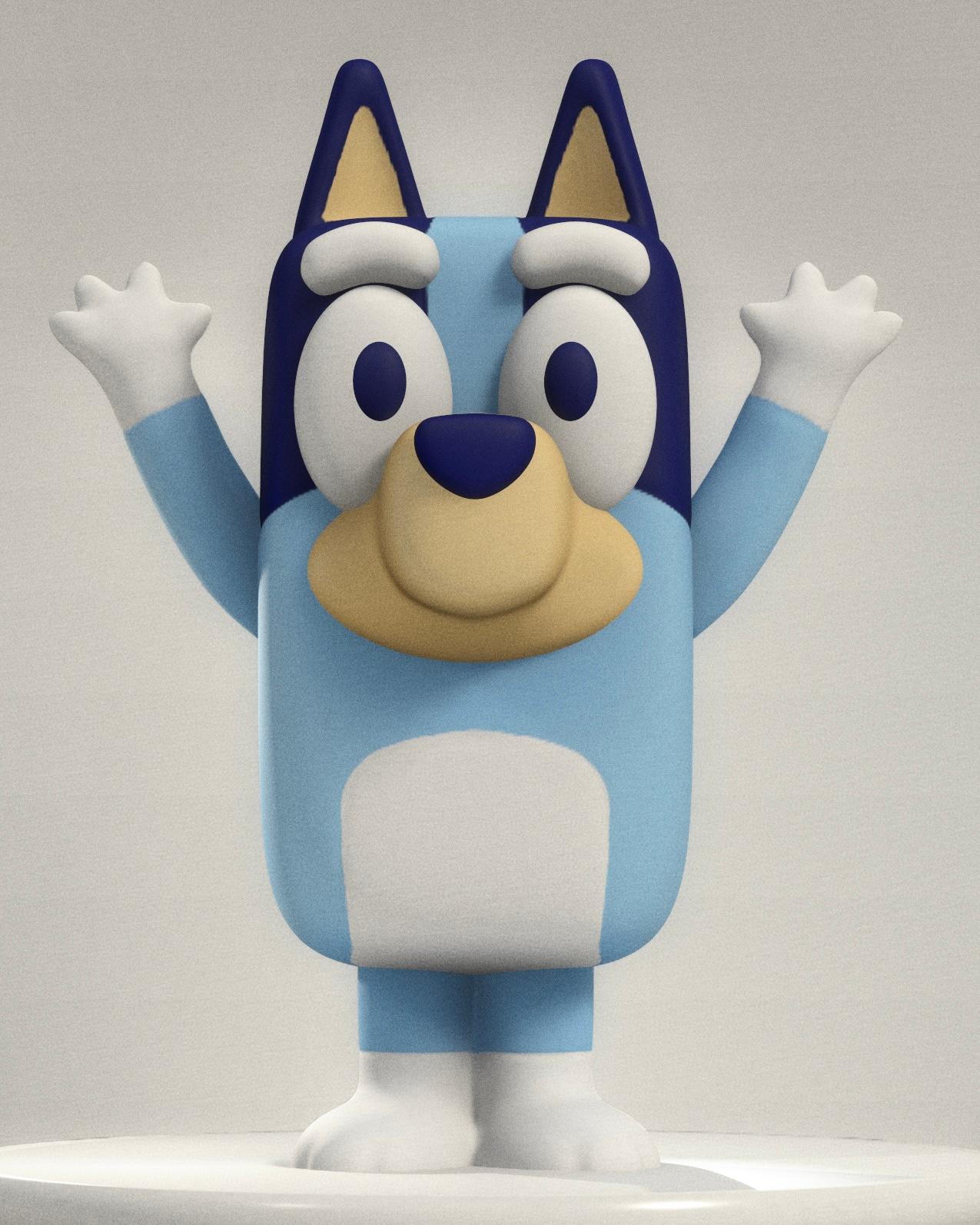 Bluey - No Support 3d model