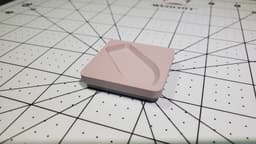 Gridfinity 3D Benchy display tile 3d model