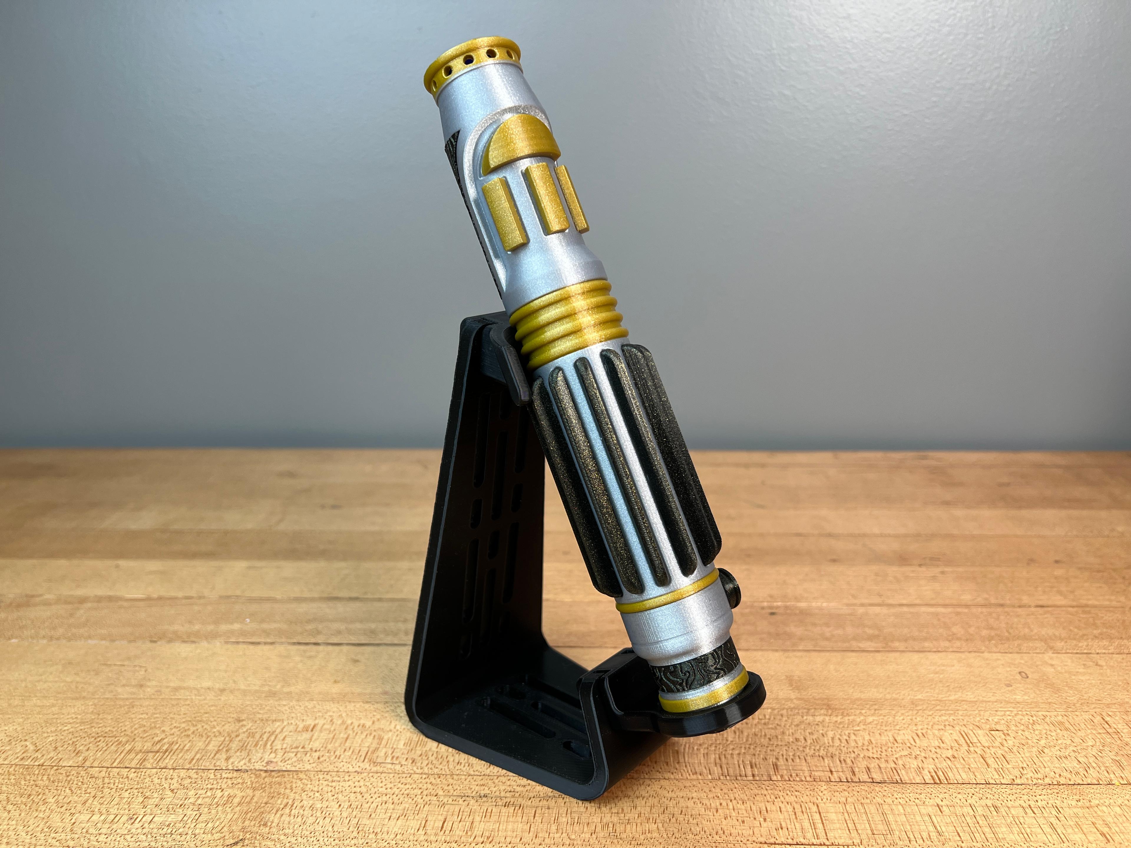 Open Lightsaber Stand, Small Ring 3d model