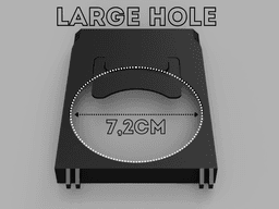 Golf 2 MK2 Cup Holder Right Side 3d model
