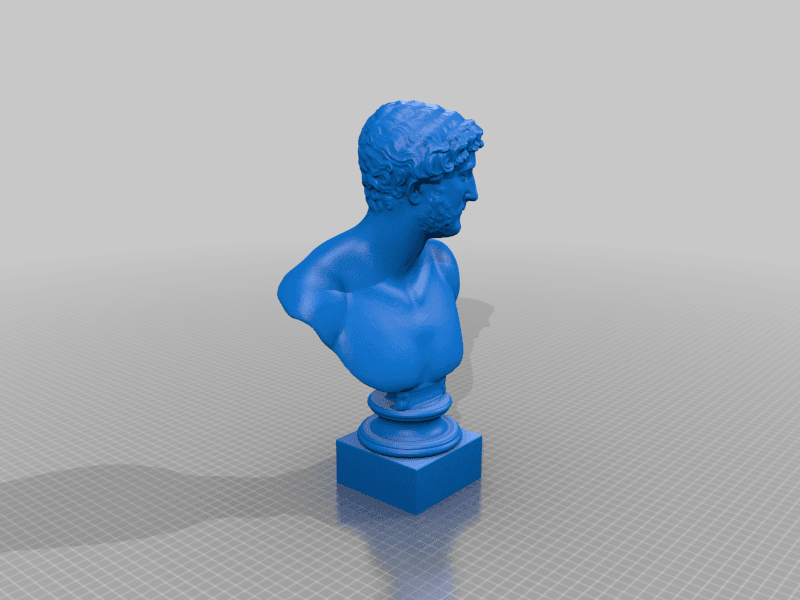 Bust of Hadrian -- Busto di Adriano -- Publius Aelius Hadrianus 3d model