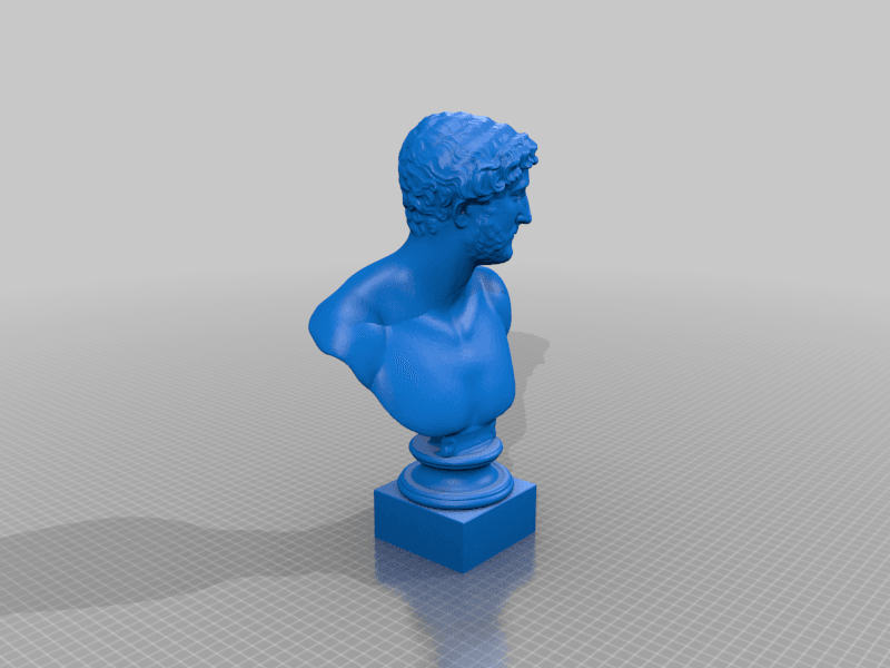 Bust of Hadrian -- Busto di Adriano -- Publius Aelius Hadrianus 3d model