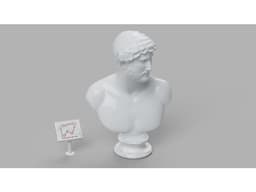 Bust of Hadrian -- Busto di Adriano -- Publius Aelius Hadrianus 3d model