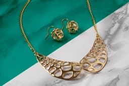 Cellulated Earrings 3d model