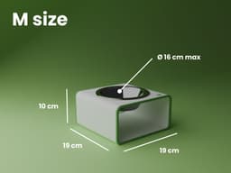 Cat & Dog Food Bowl Raiser Stand Ø 3d model