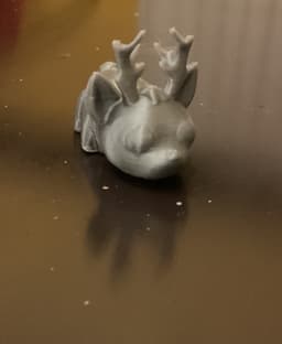 Cute little reindeer ,going to make a family of them 3d model