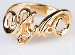 Ring Size 8 Style Ring 3d model