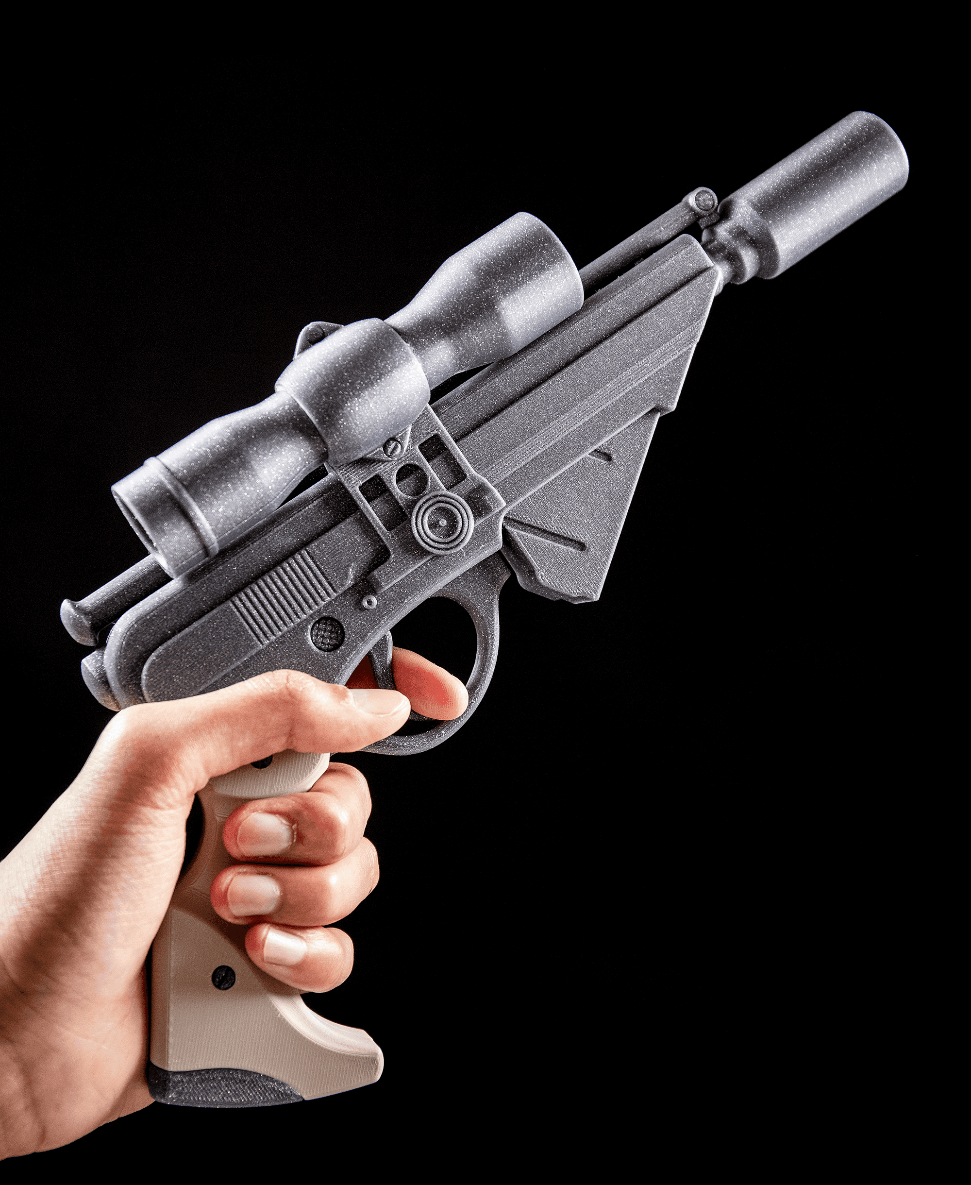 X-8 Night Sniper - Blaster Prop - Star Wars 3d model