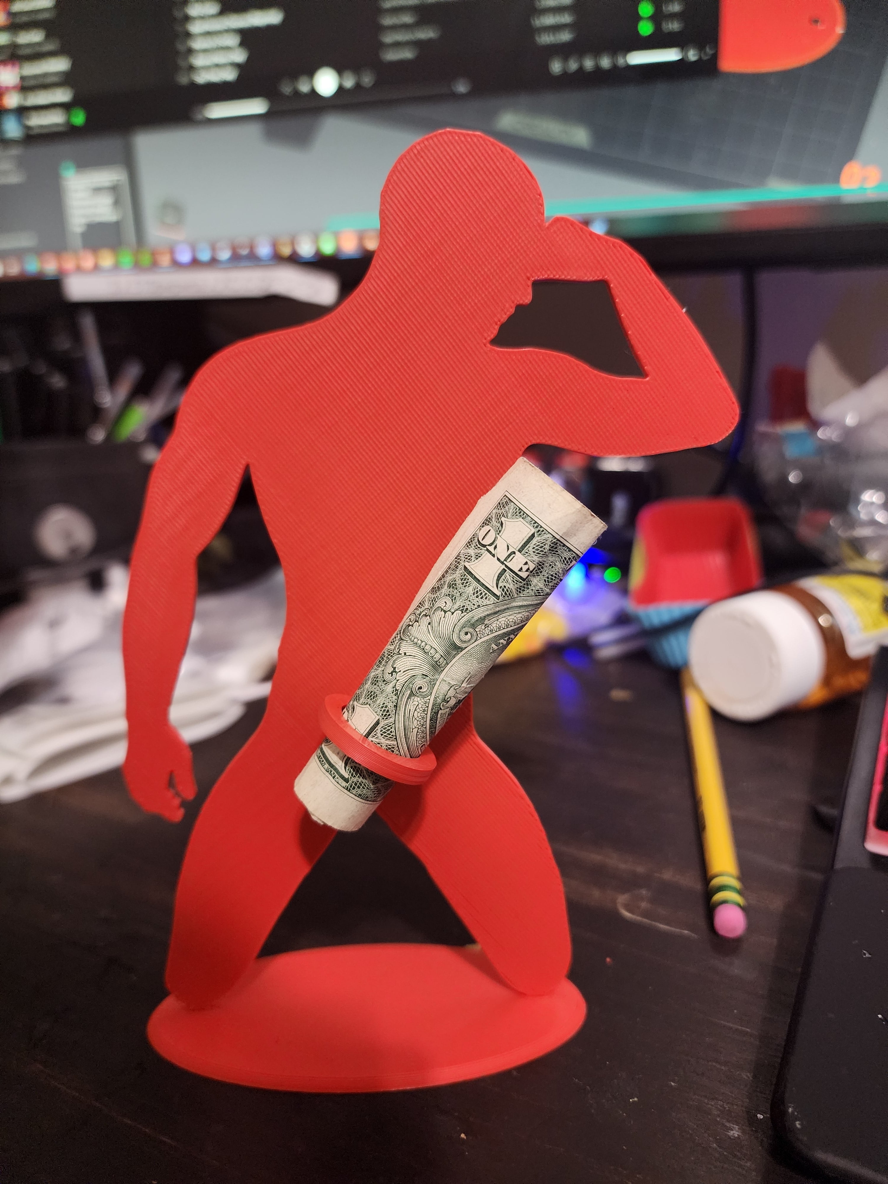 Dollar Daddy – Gag Gift Cash Holder 3d model
