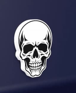 Skull V1 - LED Strip compatible 3d model