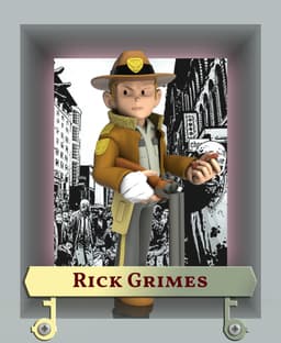 The Walking Dead Rick Grimes 3d model