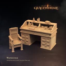 Gatehouse - Writing Desk 3d model