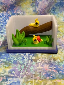Aquarium Mini Critter Display Set 3d model