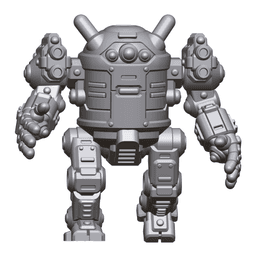 15mm Sci-Fi Mech 3 STL Pack Tabletop Wargaming Miniatures for RPGs & Skirmish Games 3d model