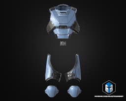 HD2 - SEAF Trooper Armor - 3D Print Files 3d model