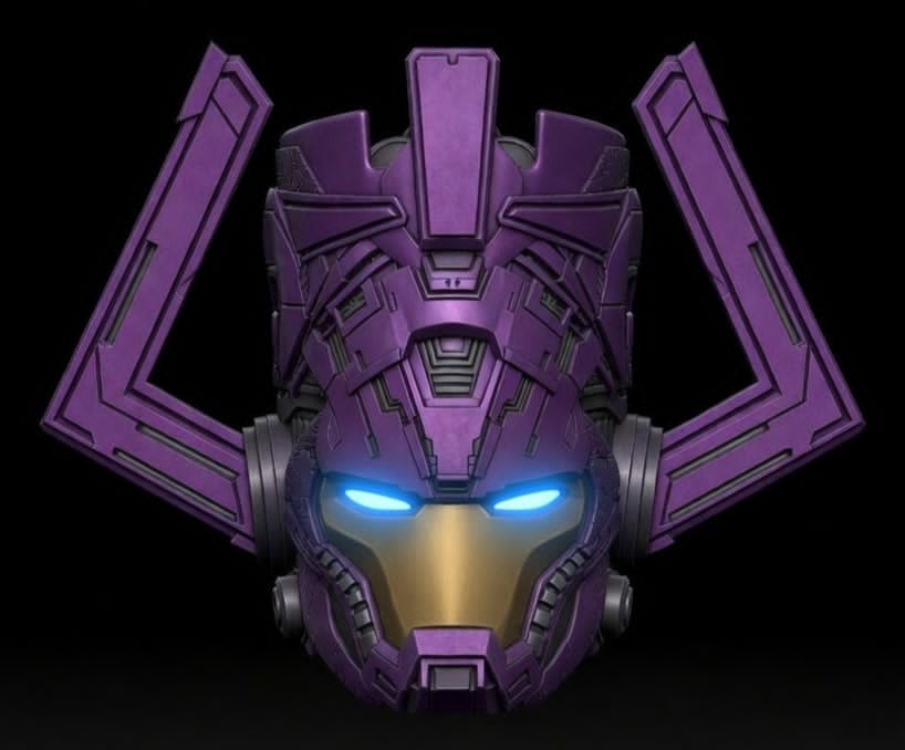 Iron Man Galactus Helmet 3d model