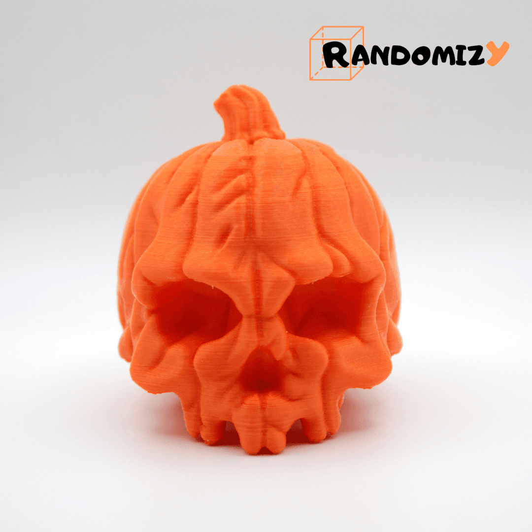 Pumpkin Skull 3d model