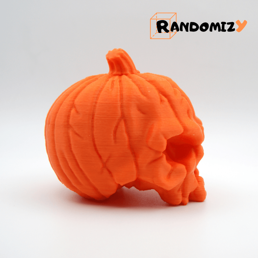 Pumpkin Skull 3d model