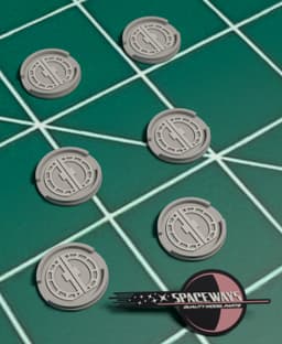 1/350 Refit Docking Port Replacement - 6 Pack 3d model