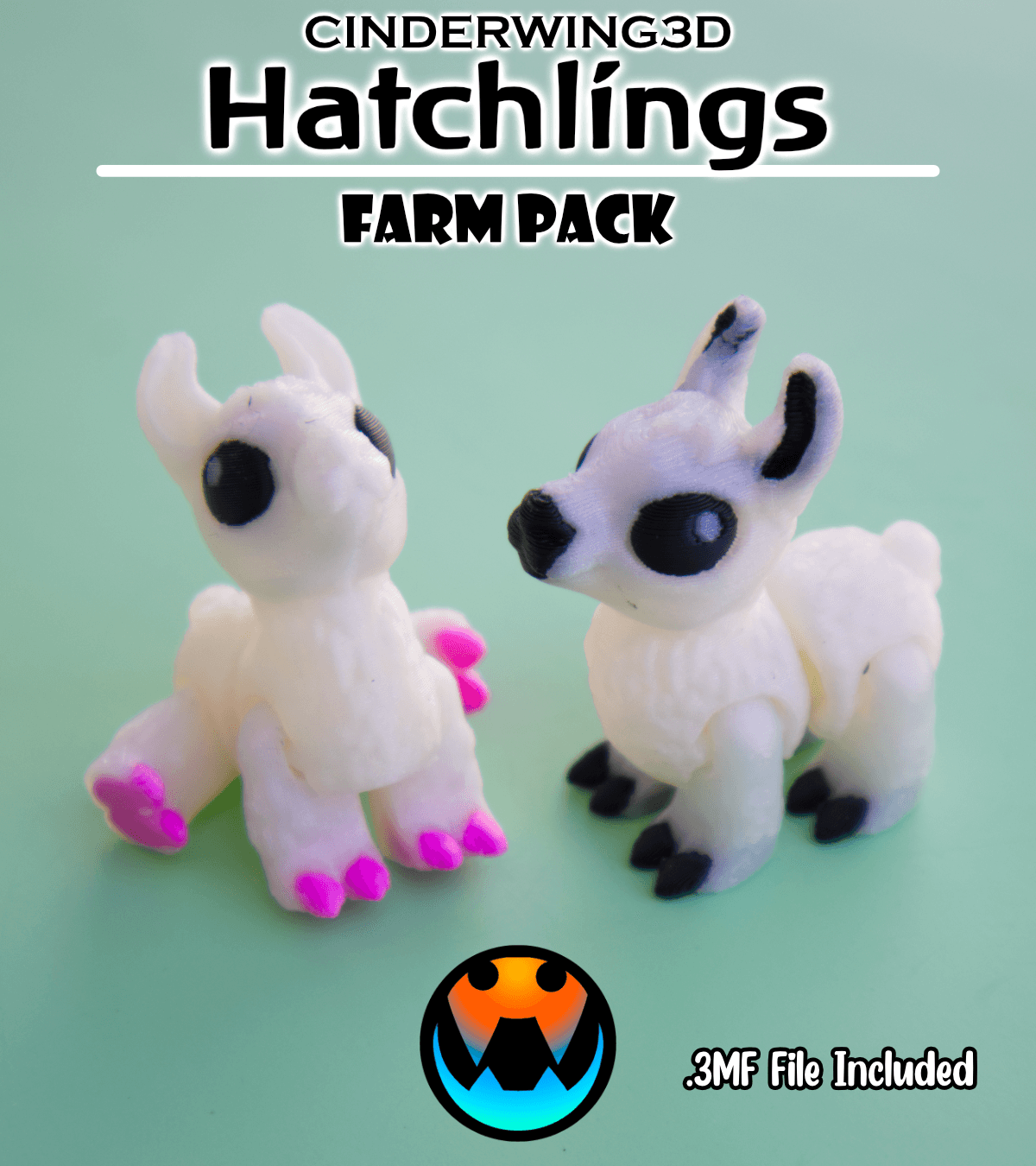 Llama - Hatchling 3d model