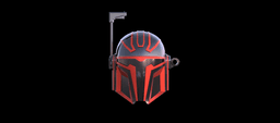 Imperial MK-6: Custom made Mandalorian Helmet STL File (3D Print File) 3d model
