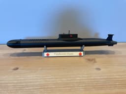 Typhoon Class Submarine (Red October) 3d model