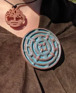 Celtic Belt Buckle 3d model