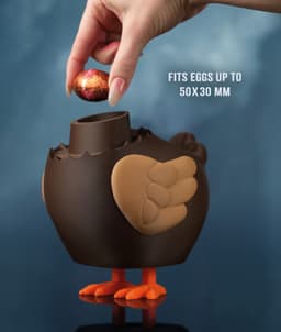 Henriegga – The Chocolate Egg-Laying Chicken 3d model