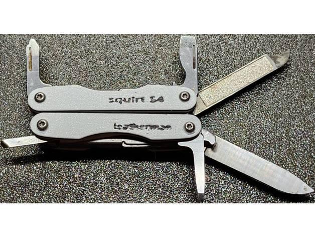 Leatherman squirt scales 3d model