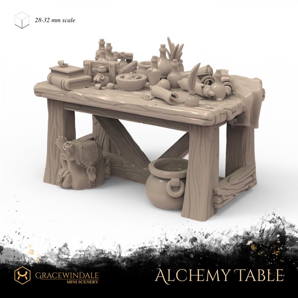 Alchemy Table 3d model