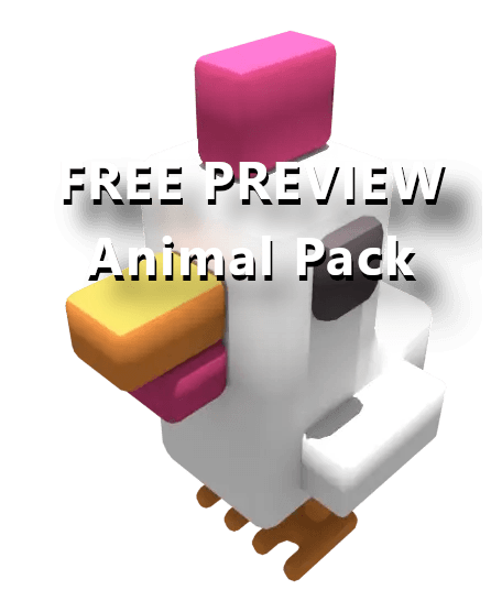 Free Preview: Animal Pack 3d model