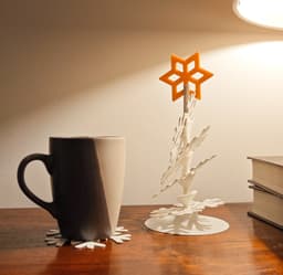 Christmas coasters 3d model