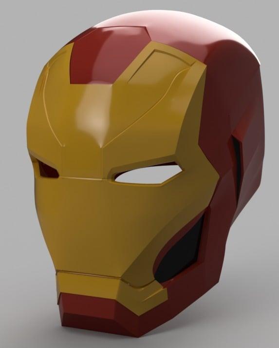 Iron Man Mark 46 Helmet (Captain America Civil War) 3d model