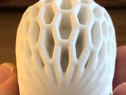 Architected Skull (Hex Honeycomb)