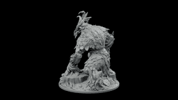Rootbound Leshy Sentinel STL - Forest Guardian Printable Statue 3d model
