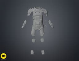 Atreides' Armor - Dune 3d model