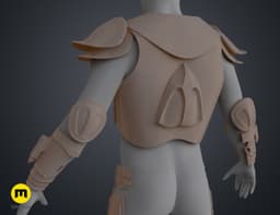 Kull Warrior Armor - Stargate 3d model