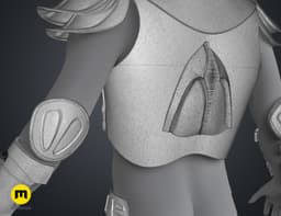 Kull Warrior Armor - Stargate 3d model